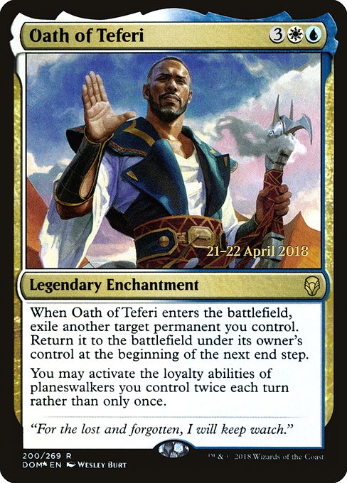 Oath of Teferi (200s) [Dominaria Promos]