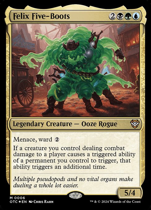 Felix Five-Boots (6) [Outlaws of Thunder Junction Commander]