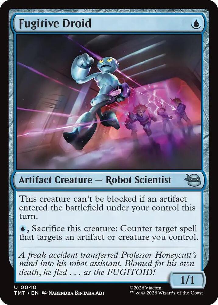 Fugitive Droid (40) [Teenage Mutant Ninja Turtles]