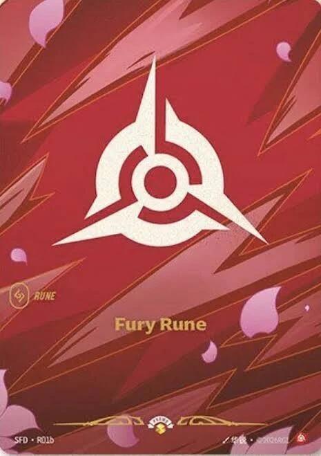 Fury Rune (R01b) [Spiritforged]