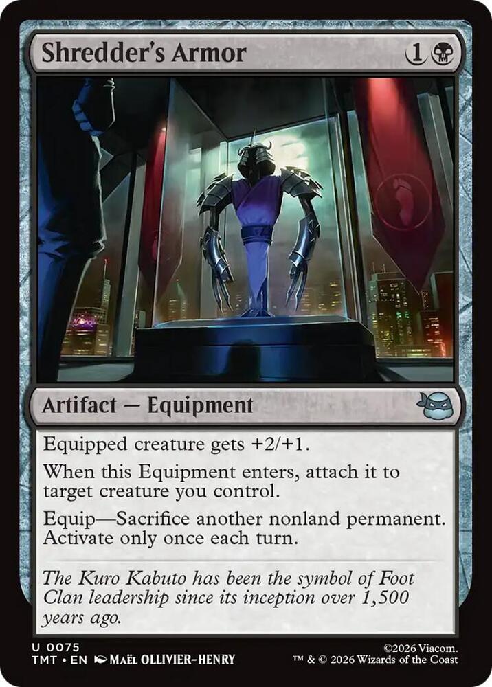 Shredder's Armor (75) [Teenage Mutant Ninja Turtles]