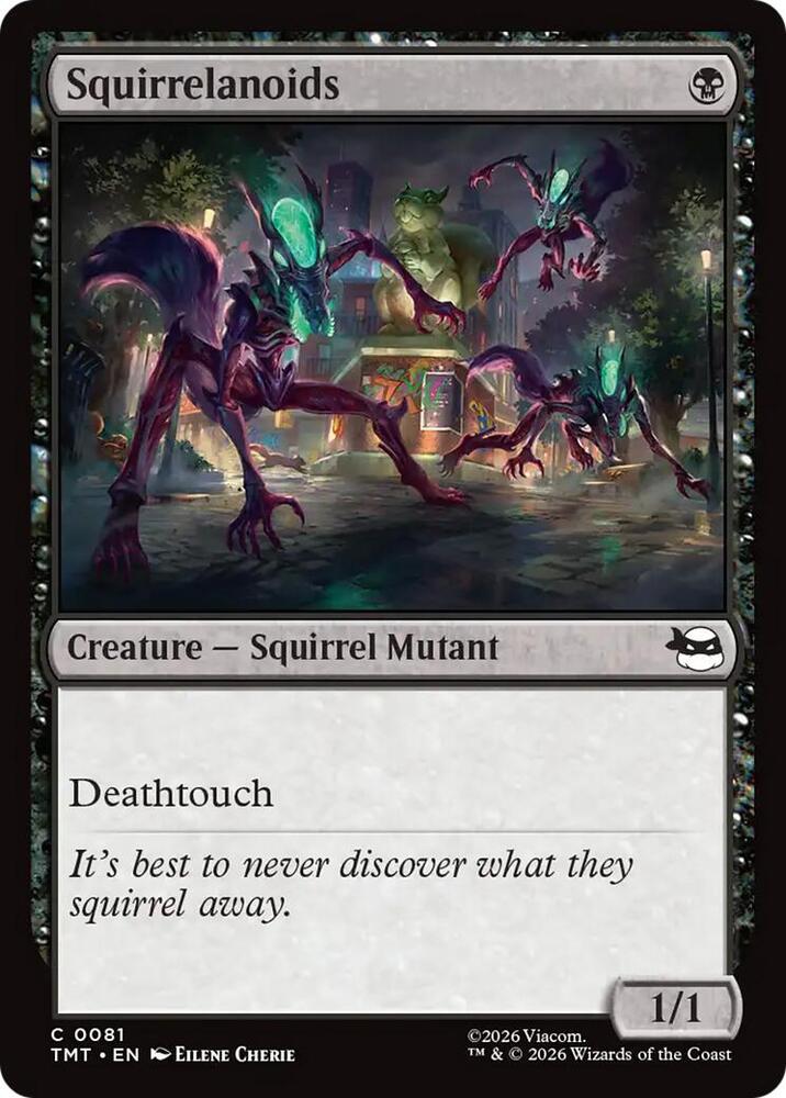 Squirrelanoids (81) [Teenage Mutant Ninja Turtles]