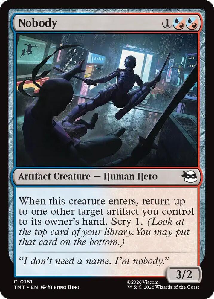 Nobody (161) [Teenage Mutant Ninja Turtles]