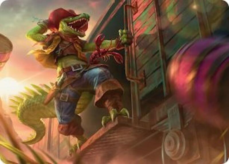 Leatherhead, Iron Gator Art Card (43) [Teenage Mutant Ninja Turtles Art Series]