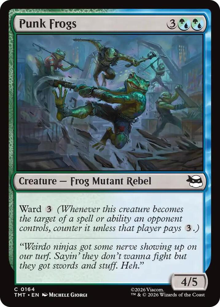 Punk Frogs (164) [Teenage Mutant Ninja Turtles]