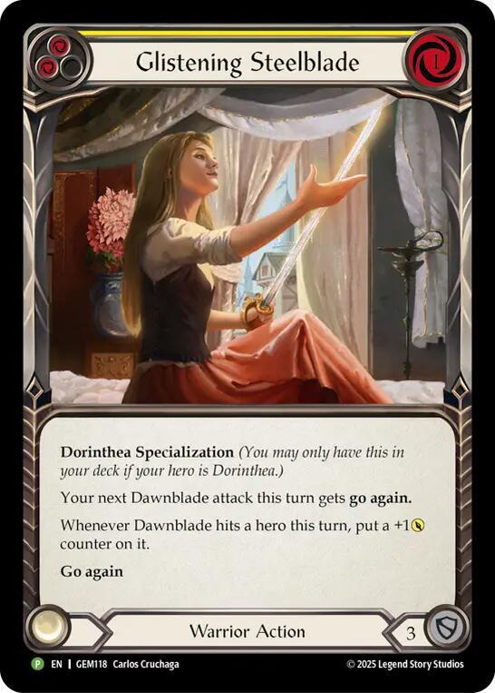 Glistening Steelblade (GEM118) [GEM Pack 4]