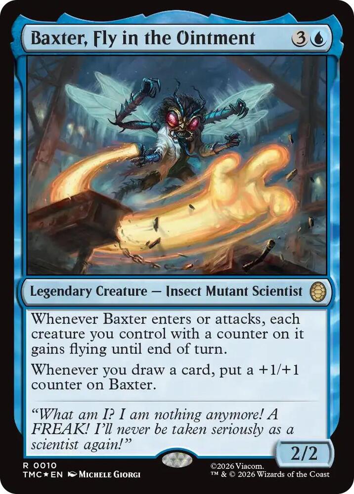 Baxter, Fly in the Ointment (Surge Foil) (10) [Teenage Mutant Ninja Turtles Commander]