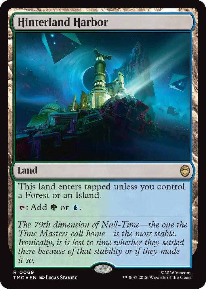 Hinterland Harbor (Surge Foil) (69) [Teenage Mutant Ninja Turtles Commander]