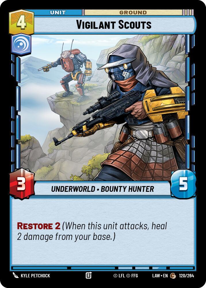 Vigilant Scouts (120/264) [A Lawless Time]