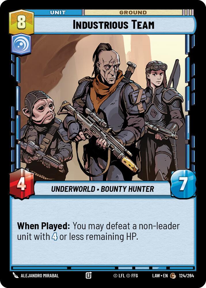 Industrious Team (124/264) [A Lawless Time]