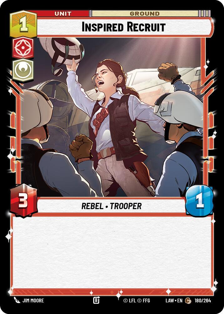 Inspired Recruit (180/264) [A Lawless Time]