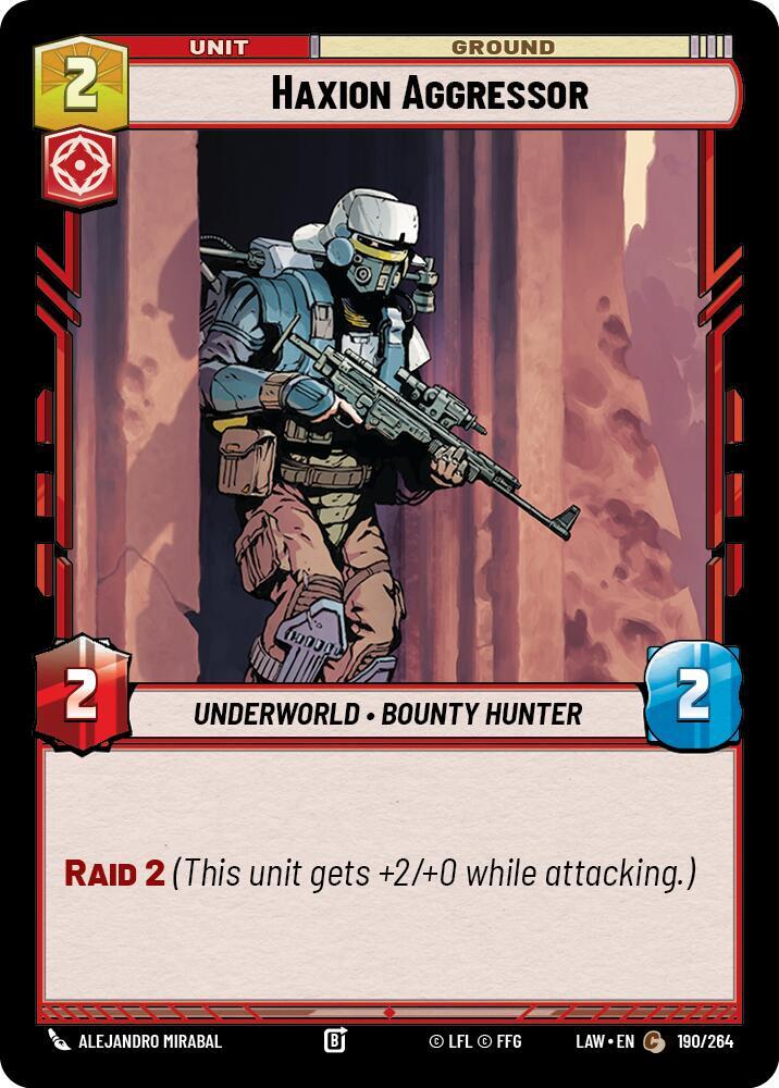 Haxion Aggressor (190/264) [A Lawless Time]