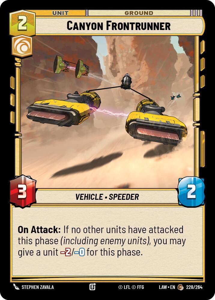 Canyon Frontrunner (228/264) [A Lawless Time]