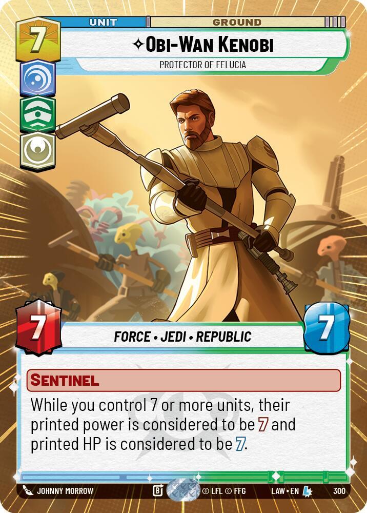 Obi-Wan Kenobi - Protector of Felucia (Hyperspace) (300) [A Lawless Time]