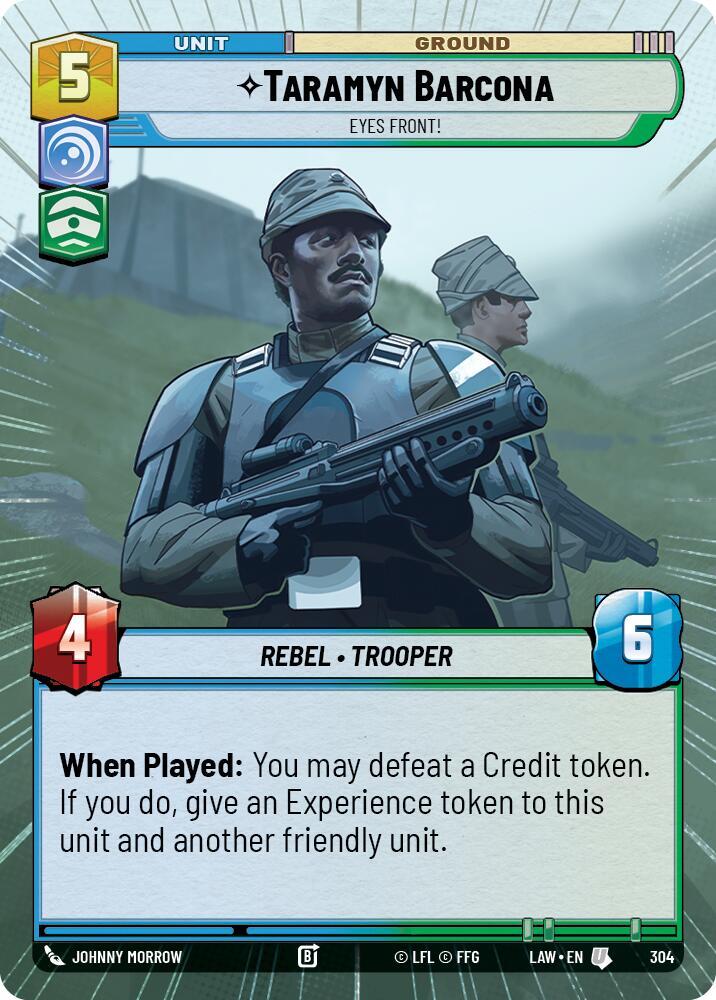 Taramyn Barcona - Eyes Front! (Hyperspace) (304) [A Lawless Time]