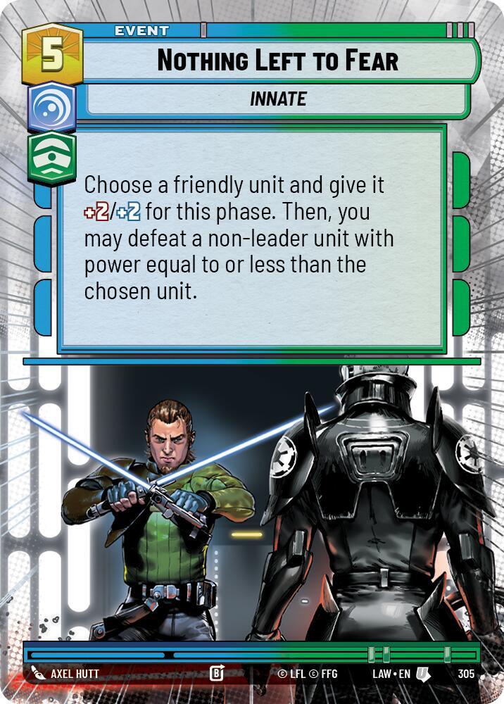 Nothing Left to Fear (Hyperspace) (305) [A Lawless Time]