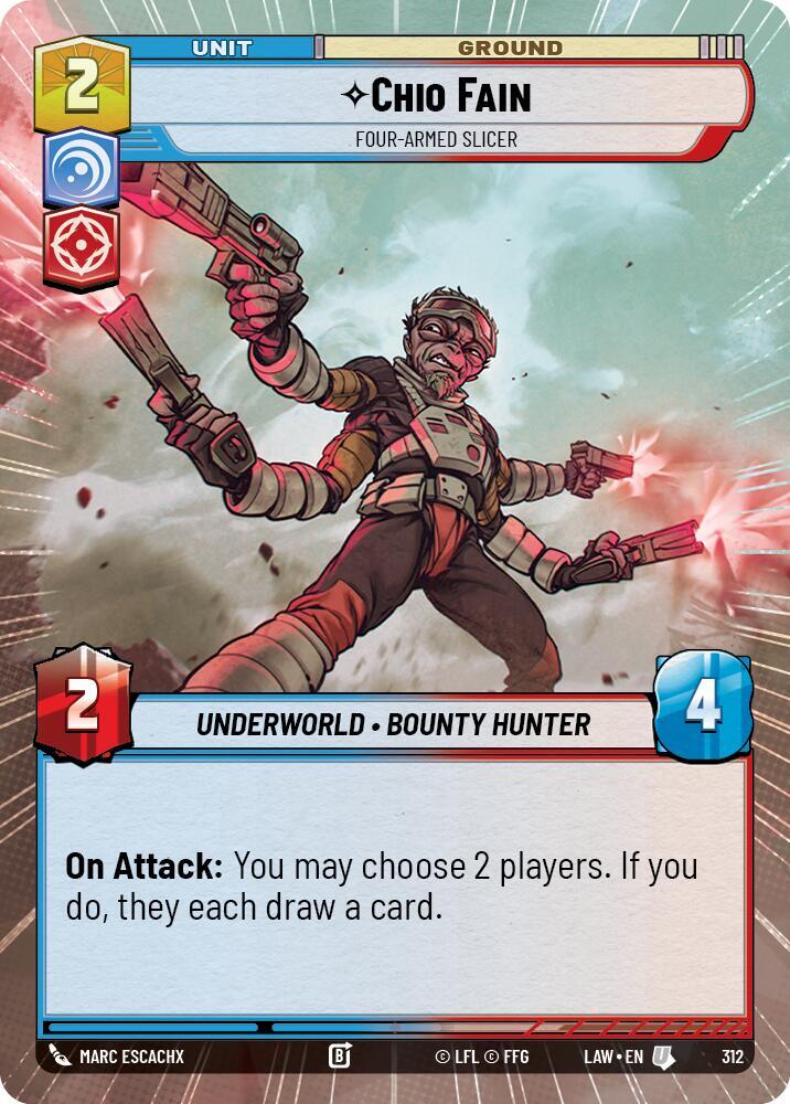 Chio Fain - Four-Armed Slicer (Hyperspace) (312) [A Lawless Time]