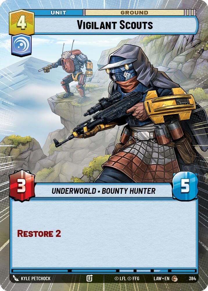 Vigilant Scouts (Hyperspace) (384) [A Lawless Time]