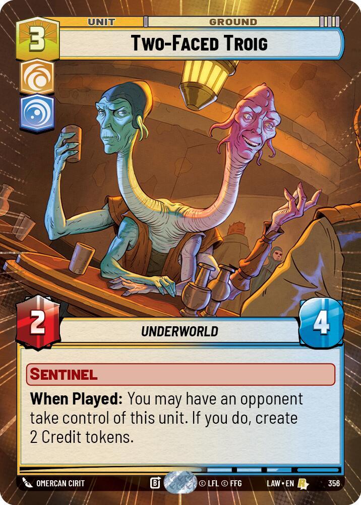 Two-Faced Troig (Hyperspace) (356) [A Lawless Time]