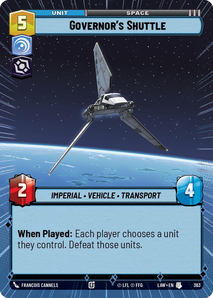 Governor's Shuttle (Hyperspace) (363) [A Lawless Time]