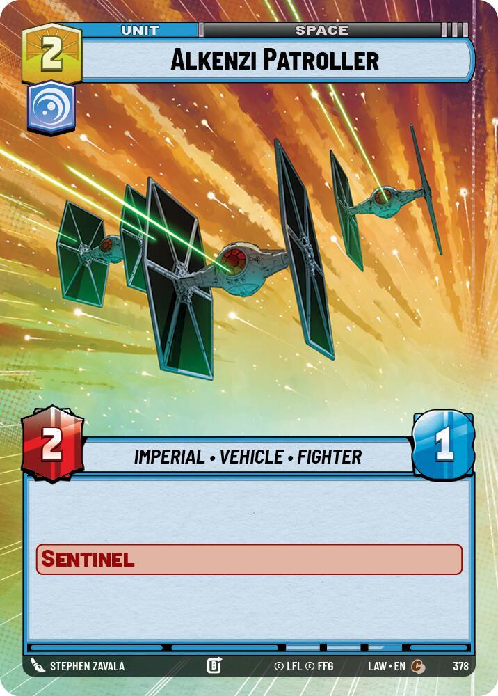 Alkenzi Patroller (Hyperspace) (378) [A Lawless Time]