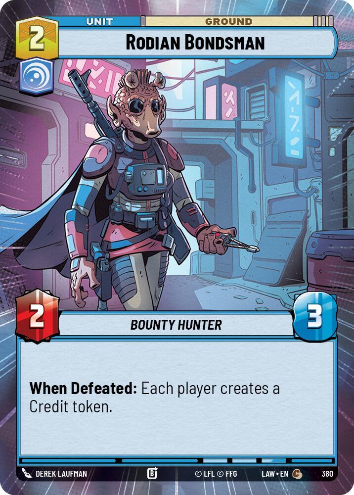 Rodian Bondsman (Hyperspace) (380) [A Lawless Time]