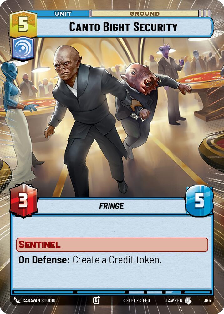 Canto Bight Security (Hyperspace) (385) [A Lawless Time]