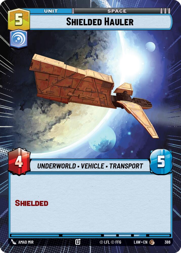 Shielded Hauler (Hyperspace) (386) [A Lawless Time]