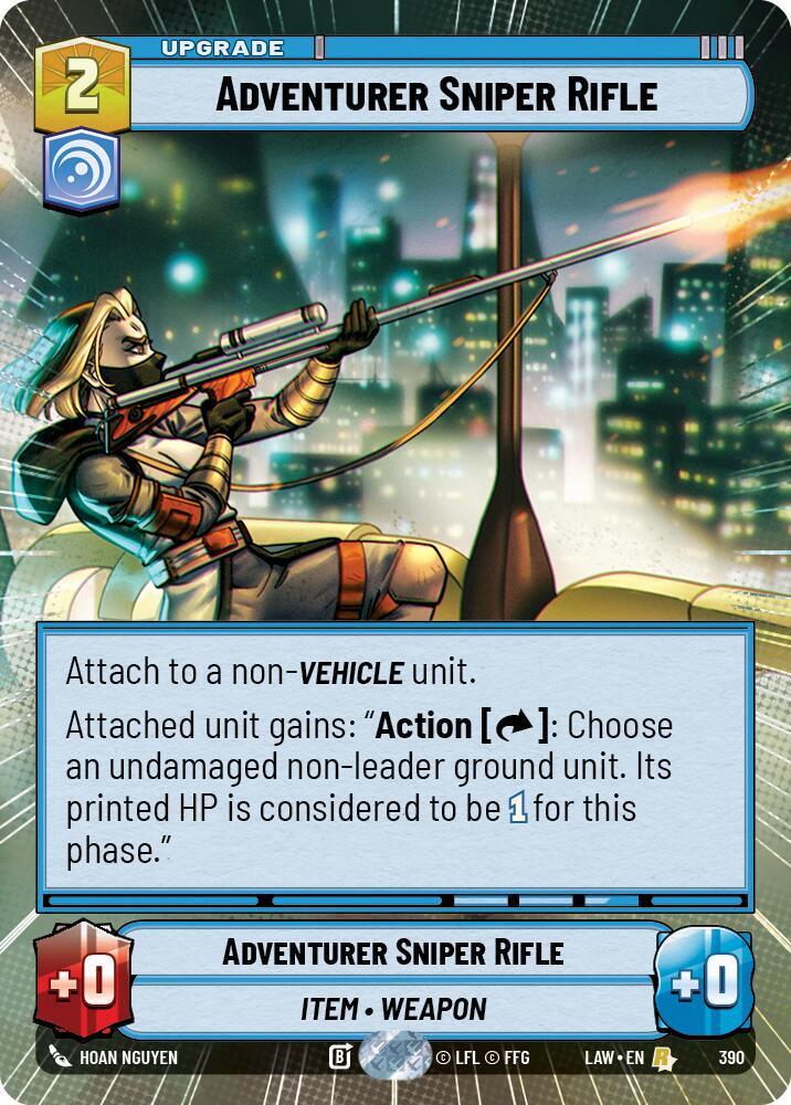 Adventurer's Sniper Rifle (Hyperspace) (390) [A Lawless Time]
