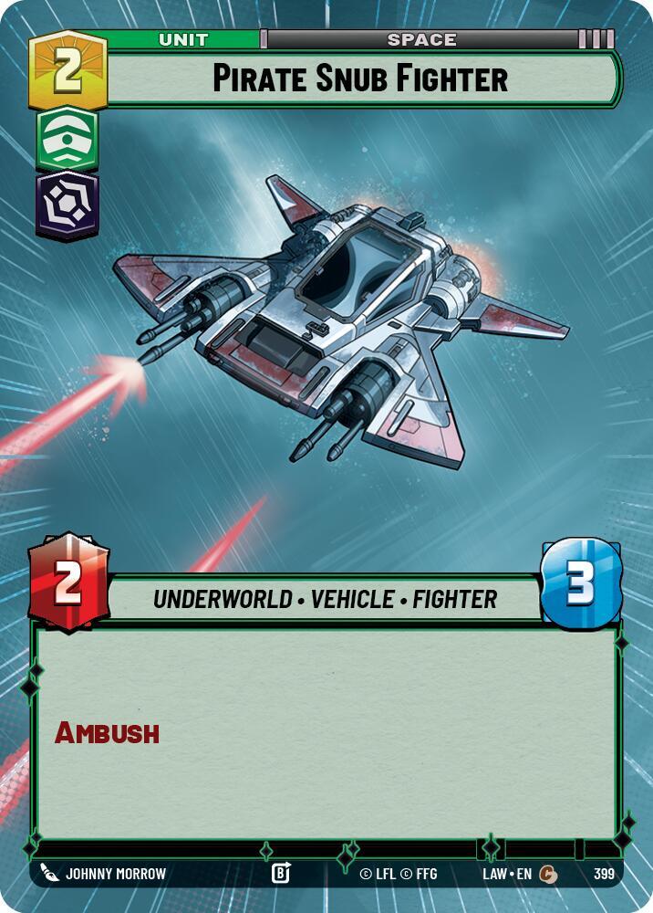 Pirate Snub Fighter (Hyperspace) (399) [A Lawless Time]
