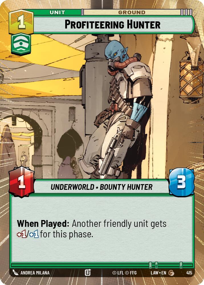 Profiteering Hunter (Hyperspace) (415) [A Lawless Time]