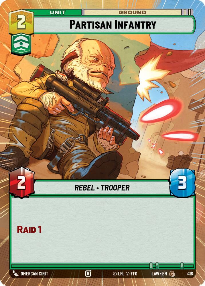 Partisan Infantry (Hyperspace) (418) [A Lawless Time]