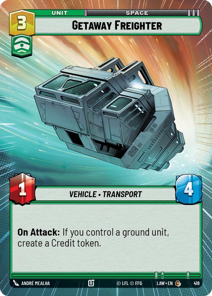 Getaway Freighter (Hyperspace) (419) [A Lawless Time]