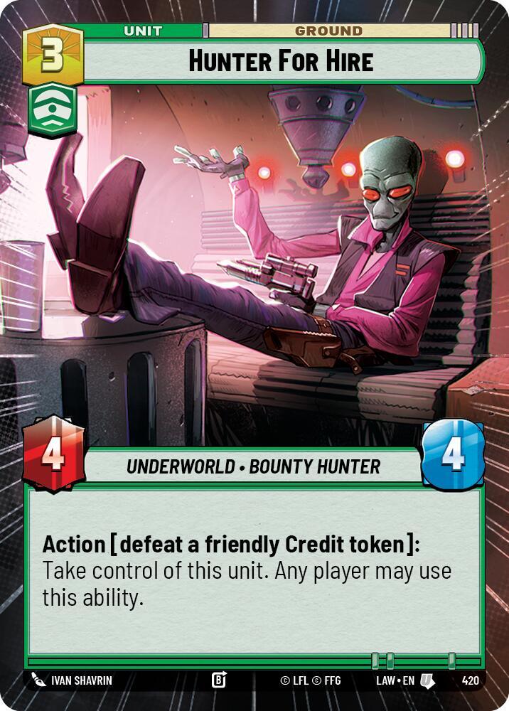 Hunter for Hire (Hyperspace) (420) [A Lawless Time]