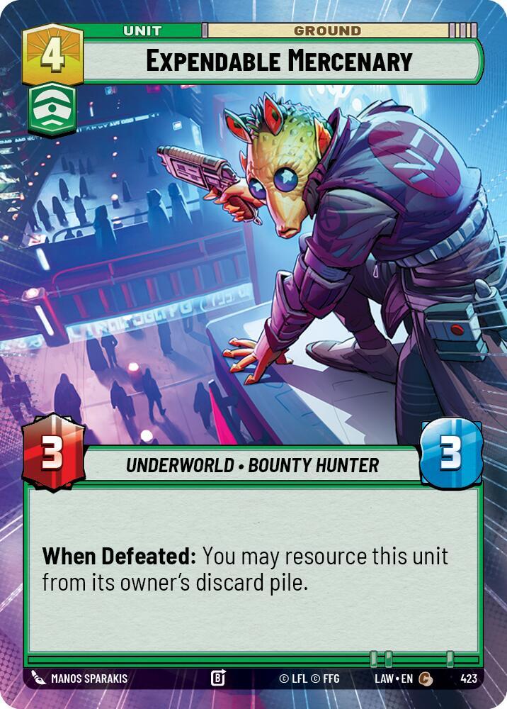 Expendable Mercenary (Hyperspace) (423) [A Lawless Time]