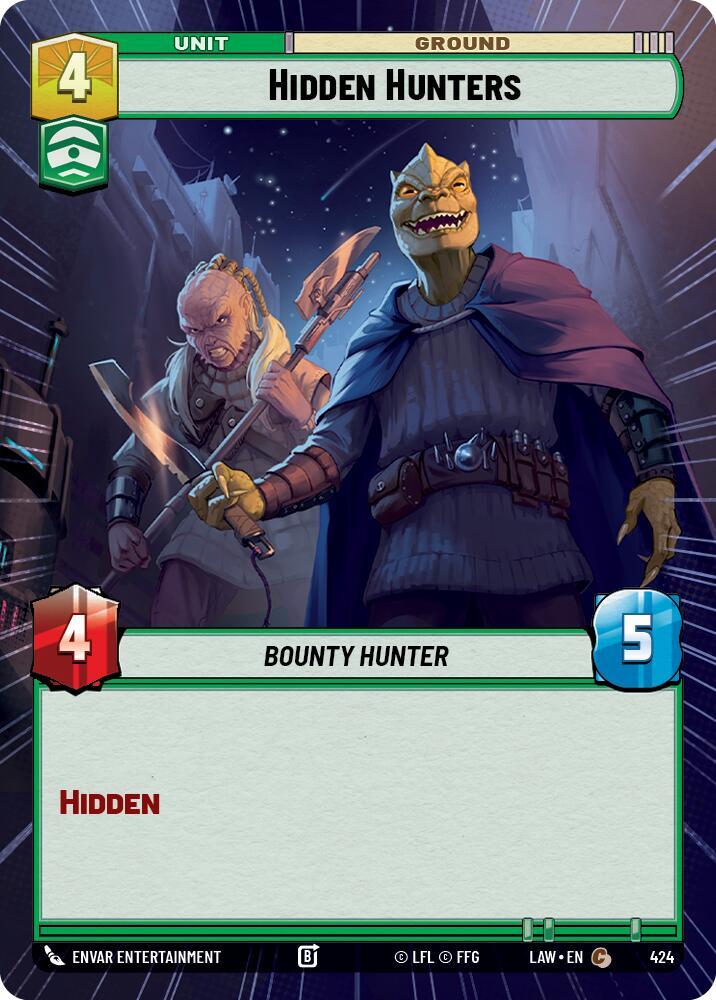 Hidden Hunters (Hyperspace) (424) [A Lawless Time]