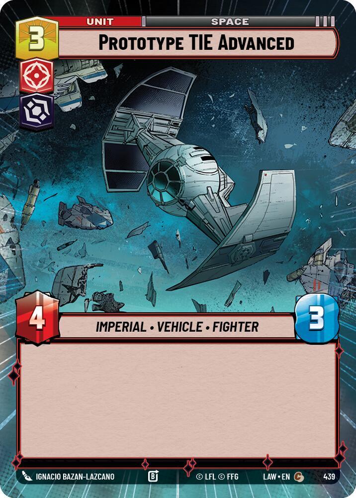 Prototype TIE Advanced (Hyperspace) (439) [A Lawless Time]