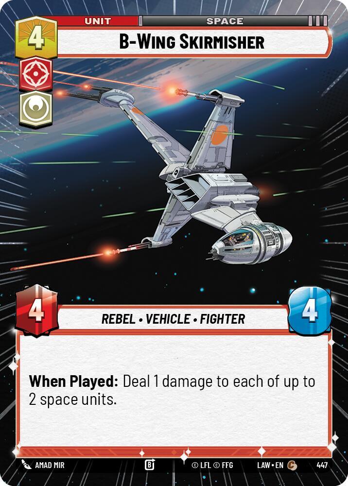 B-Wing Skirmisher (Hyperspace) (447) [A Lawless Time]