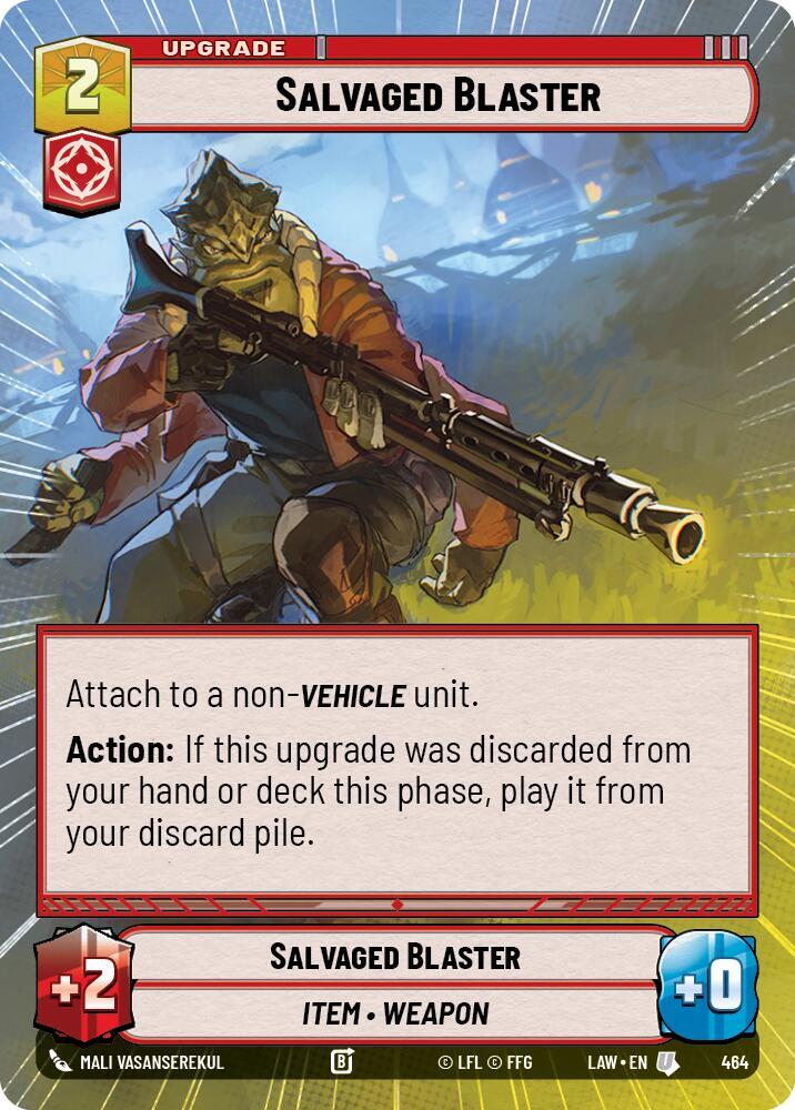 Salvaged Blaster (Hyperspace) (464) [A Lawless Time]