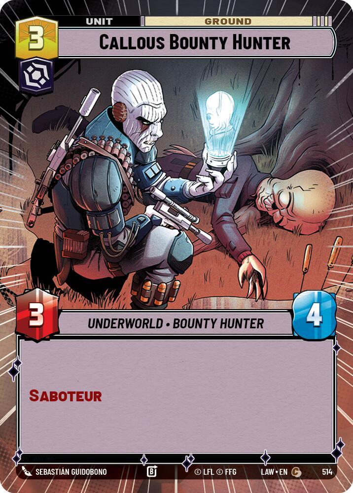 Callous Bounty Hunter (Hyperspace) (514) [A Lawless Time]