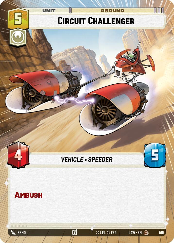 Circuit Challenger (Hyperspace) (519) [A Lawless Time]