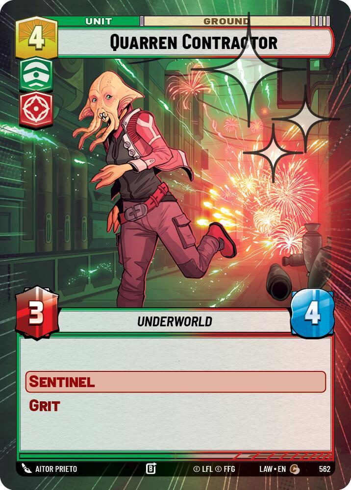 Quarren Contractor (Hyperspace Foil) (562) [A Lawless Time]