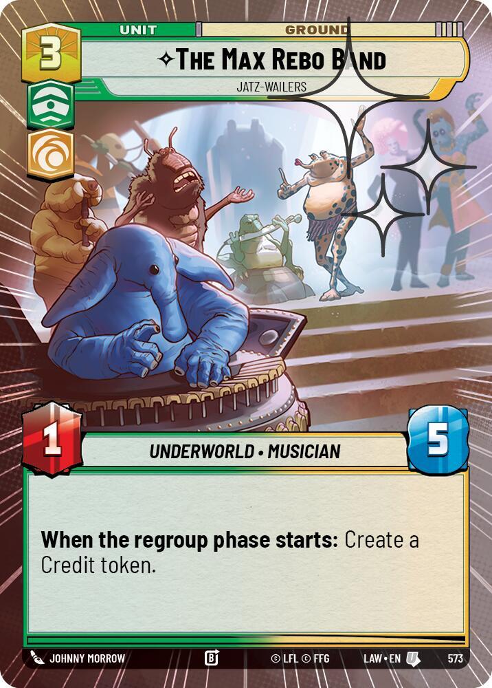 The Max Rebo Band - Jatz-Wailers (Hyperspace Foil) (573) [A Lawless Time]