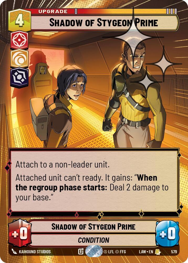 Shadow of Stygeon Prime (Hyperspace Foil) (579) [A Lawless Time]