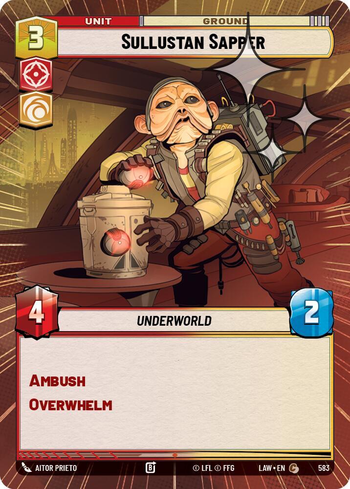 Sullustan Sapper (Hyperspace Foil) (583) [A Lawless Time]