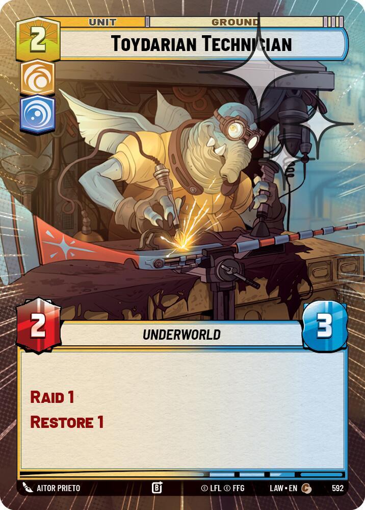 Toydarian Technician (Hyperspace Foil) (592) [A Lawless Time]