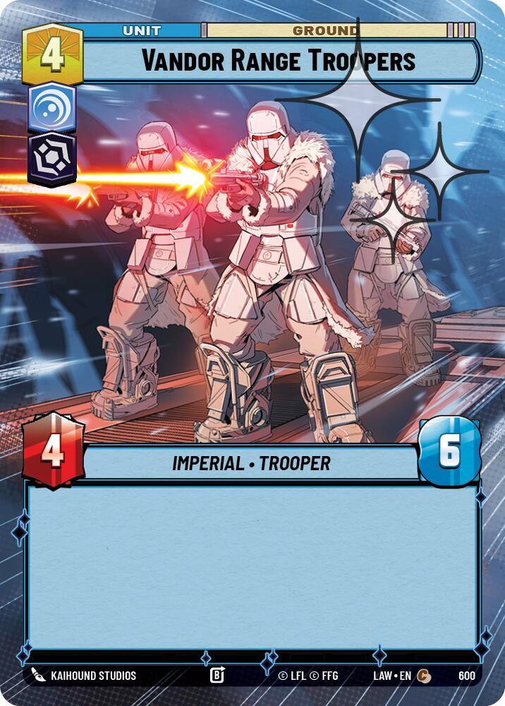 Vandor Range Troopers (Hyperspace Foil) (600) [A Lawless Time]
