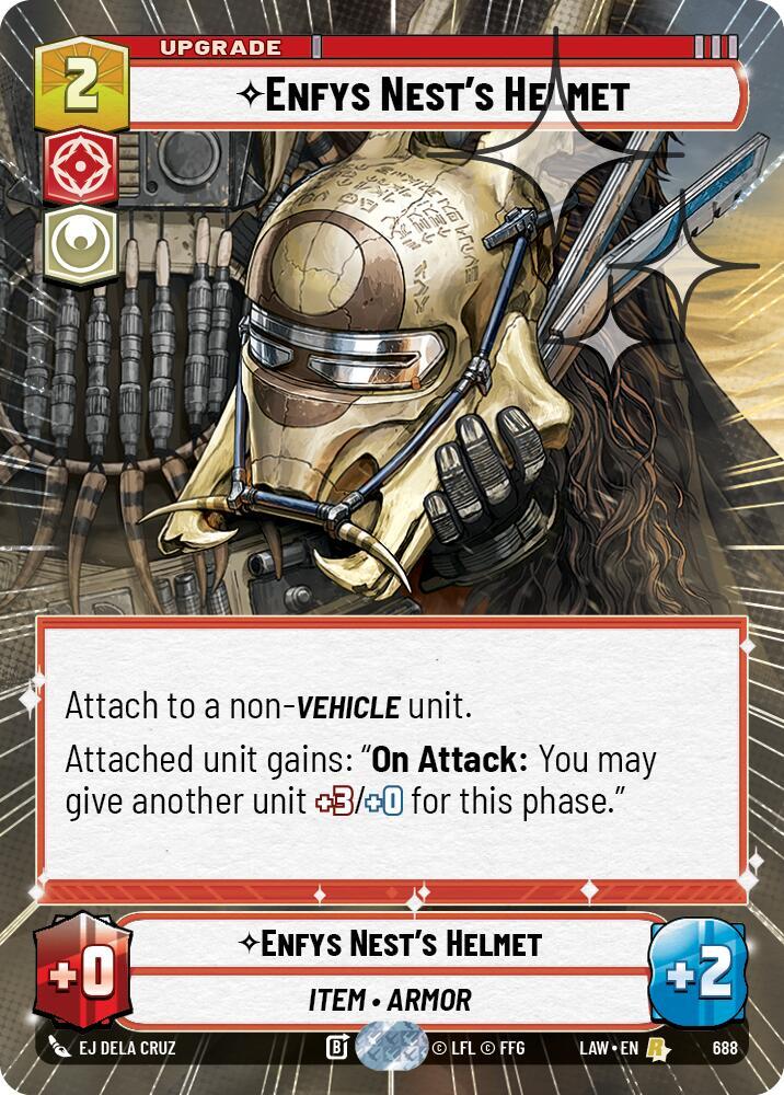 Enfys Nest's Helmet (Hyperspace Foil) (688) [A Lawless Time]