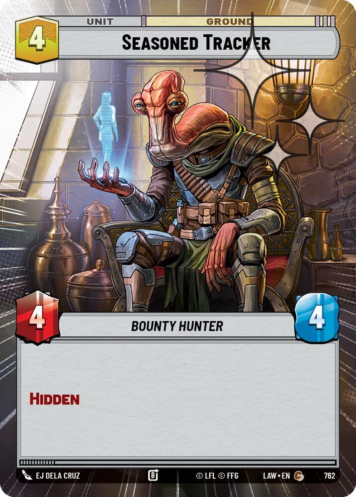 Seasoned Tracker (Hyperspace Foil) (762) [A Lawless Time]