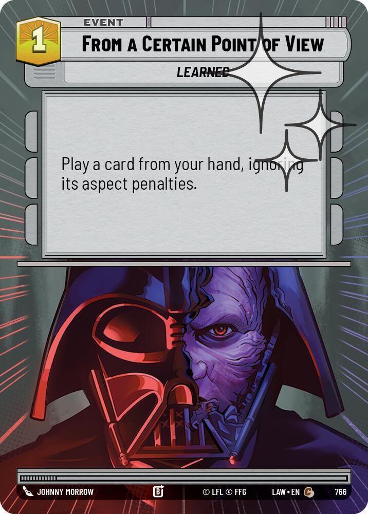 From a Certain Point of View (Hyperspace Foil) (766) [A Lawless Time]